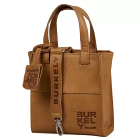  Burkely Vintage Lisa dámsky kožený koňak shopper