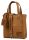  Burkely Vintage Lisa dámsky kožený koňak shopper