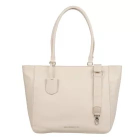    Burkely About Ally Workbag hnedá dámska kožená taška cez rameno s krokotlačou 15"