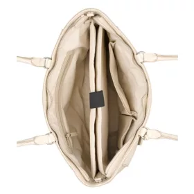    Burkely About Ally Workbag hnedá dámska kožená taška cez rameno s krokotlačou 15"