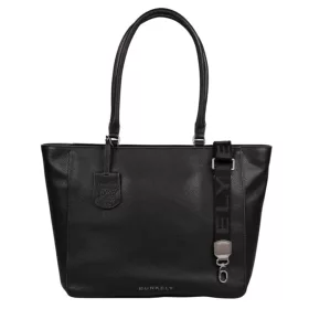    Burkely About Ally Workbag hnedá dámska kožená taška cez rameno s krokotlačou 15"