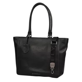    Burkely About Ally Workbag hnedá dámska kožená taška cez rameno s krokotlačou 15"