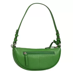    Dámska kožená taška cez rameno Burkely Secret Sage okrovo-žltej farby