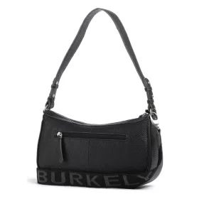    Dámska kožená taška cez rameno Burkely Secret Sage okrovo-žltej farby