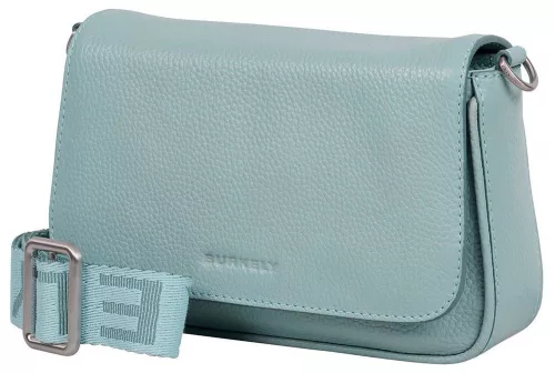  Dámska kožená taška cez rameno Burkely Even Ella Hobo béžovej farby