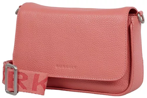  Dámska kožená taška cez rameno Burkely Even Ella Hobo béžovej farby