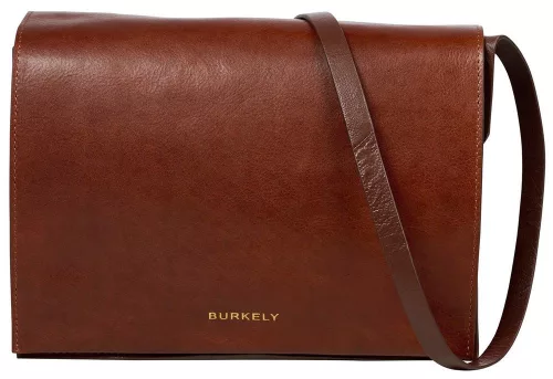  Burkely Antique Avery hnedá dámska kožená taška cez rameno, kabelka
