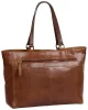  Burkely About Ally Workbag hnedá dámska kožená taška cez rameno s krokotlačou 15"