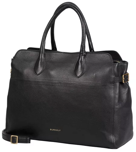  Burkely Soft Skylar hnedá dámska kožená kabelka, taška cez rameno