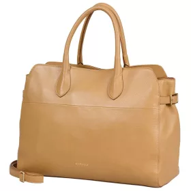    Burkely Soft Skylar hnedá dámska kožená kabelka, taška cez rameno