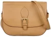  Burkely Soft Skylar hnedá dámska kožená kabelka, taška cez rameno