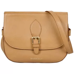    Burkely Soft Skylar hnedá dámska kožená kabelka, taška cez rameno