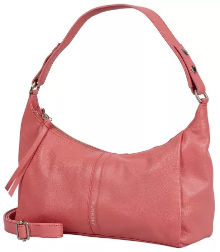  Burkely Soft Skylar hnedá dámska kožená kabelka, taška cez rameno