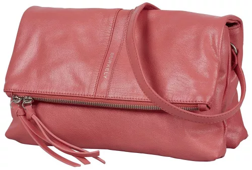  Burkely Soft Skylar hnedá dámska kožená kabelka, taška cez rameno