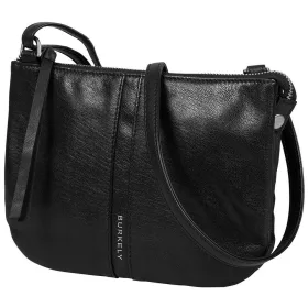    Burkely Soft Skylar hnedá dámska kožená kabelka, taška cez rameno