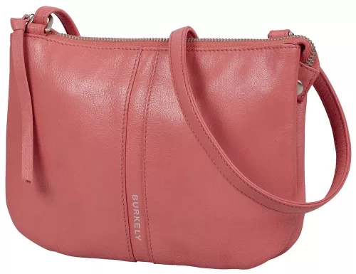  Burkely Soft Skylar hnedá dámska kožená kabelka, taška cez rameno