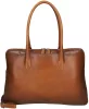  Burkely About Ally Workbag hnedá dámska kožená taška cez rameno s krokotlačou 15"
