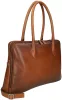 Burkely About Ally Workbag hnedá dámska kožená taška cez rameno s krokotlačou 15"