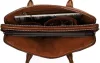  Burkely About Ally Workbag hnedá dámska kožená taška cez rameno s krokotlačou 15"