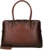  Burkely About Ally Workbag hnedá dámska kožená taška cez rameno s krokotlačou 15"
