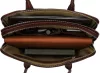  Burkely About Ally Workbag hnedá dámska kožená taška cez rameno s krokotlačou 15"