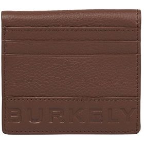    Kožené puzdro na kreditné karty Burkely COOL COLBIE v čiernej farbe, 10 × 8 cm