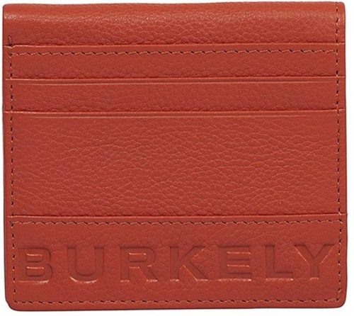  Kožené puzdro na kreditné karty Burkely COOL COLBIE v čiernej farbe, 10 × 8 cm