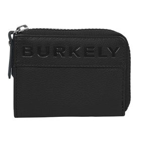    Hnedá kožená peňaženka Burkely Suburb Seth, držiak na karty, RFID ochrana