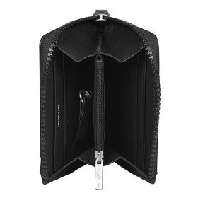    Hnedá kožená peňaženka Burkely Suburb Seth, držiak na karty, RFID ochrana