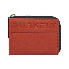    Hnedá kožená peňaženka Burkely Suburb Seth, držiak na karty, RFID ochrana