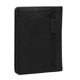    Burkely FUNDAMENTALS ANTIQUE AVERY čierny kožený držiak na pas, 15 × 10 cm