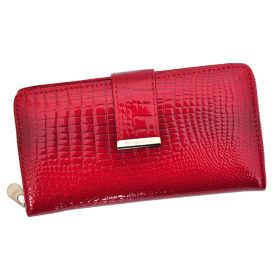    Jennifer Jones 5280-2 červená lakovaná dámska peňaženka 16,5 x 9 x 3 cm