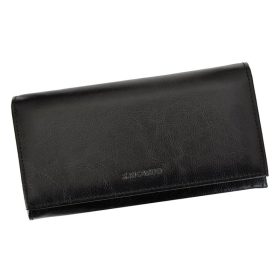    Z.Ricardo 080 čierna dámska kožená peňaženka 18,5 x 9,5 x 3 cm