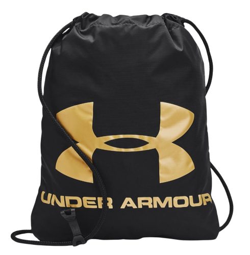  Čierno-zlatý batoh Under Armour Ozsee, taška na telocvik