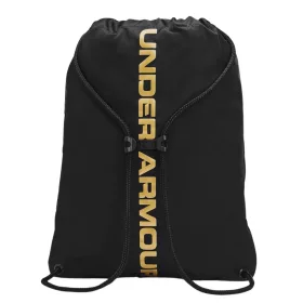  Čierno-zlatý batoh Under Armour Ozsee, taška na telocvik