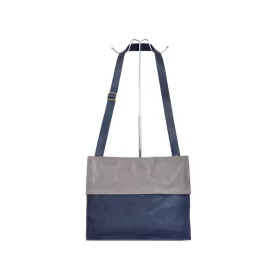    Pierre Cardin 1403 EDF4 modrá dámska kožená kabelka 37 x 30 x 5 cm