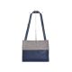  Pierre Cardin 1403 EDF4 modrá dámska kožená kabelka 37 x 30 x 5 cm