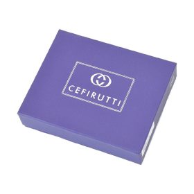    Pánska kožená peňaženka Cefirutti 7680286 čierna 9,5 x 12,5 x 2 cm