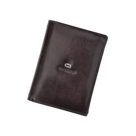    Cefirutti 7680278 hnedá pánska kožená peňaženka 9,5 x 12,5 x 2 cm