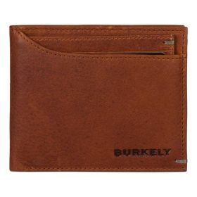    Burkely Antique Avery kožená peňaženka z koňaku s držiakom na karty