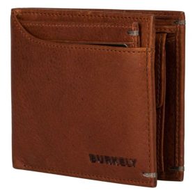    Burkely Antique Avery kožená peňaženka z koňaku s držiakom na karty