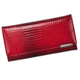    Jennifer Jones 5289-2 červená lakovaná dámska peňaženka 18,5 x 9 x 3 cm