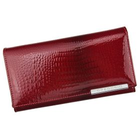    Gregorio GF107 bordová dámska kožená peňaženka 16,5 x 9 x 3 cm