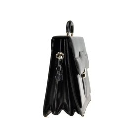    Stefania B354 BY čierna unisex kožená aktovka 40,5 x 30 x 15 cm