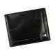  Rovicky CPR-023-BAR RFID čierna pánska peňaženka z hovädzej kože 11 x 8,5 x 2 cm