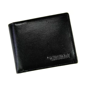    Pánska kožená peňaženka Cavaldi 0035-BS RFID čierna 10 x 8,5 x 2,5 cm
