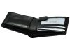 Cavaldi 0035-BS RFID fekete férfi bőr pénztárca 10 x 8.5 x 2.5 cm