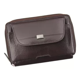    Rovicky CPR-043-BAR čierna pánska kožená peňaženka 15 x 9,5 x 5 cm