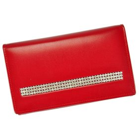    Rovicky CPR-007-CRY-BAR červená dámska kožená peňaženka 15 x 9,5 x 3 cm