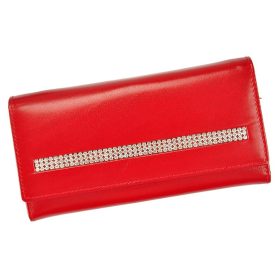    Rovicky CPR-015-CRY-BAR červená dámska kožená peňaženka 19 x 10 x 3 cm